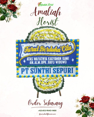 Papan Bunga Duka di Kataan