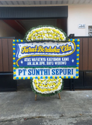 Papan Bunga Duka di Kataan