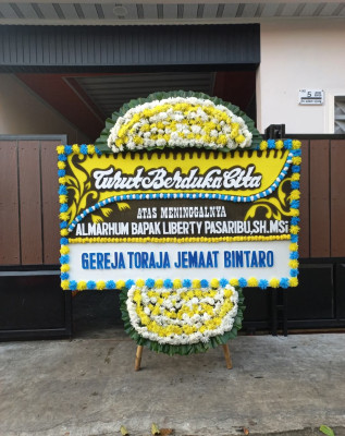 Papan Bunga Duka di Kataan